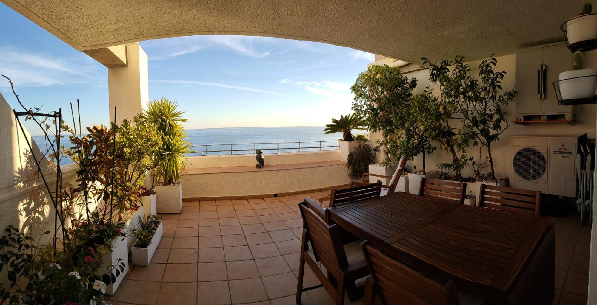 Piso En La Primera Linea Del Mar Con 2 Dormitorios Benidorm Exteriér fotografie